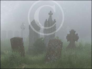 CHURCH YARD EARLY MORNING by Olney C&PC