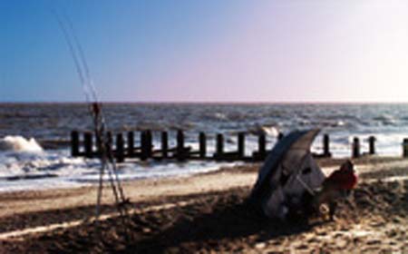 beach fisherman
