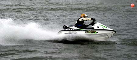 Jet ski boat